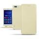 Huawei Honor 6 Plus leather case - Beige ( Nappa - Pantone 7502C ) 