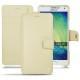 Custodia in pelle Samsung Galaxy A7 - Beige ( Nappa - Pantone 7502C ) 
