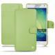 Lederschutzhülle Samsung Galaxy A7 - Vert olive ( Nappa - Pantone 578U ) 