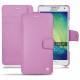Capa em pele Samsung Galaxy A7 - Lilas ( Nappa - Pantone 2645U ) 