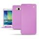 Capa em pele Samsung Galaxy A7 - Lilas ( Nappa - Pantone 2645U ) 