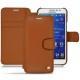 Capa em pele Samsung Galaxy Grand Prime - Marron ( Nappa - Pantone 1615C ) 