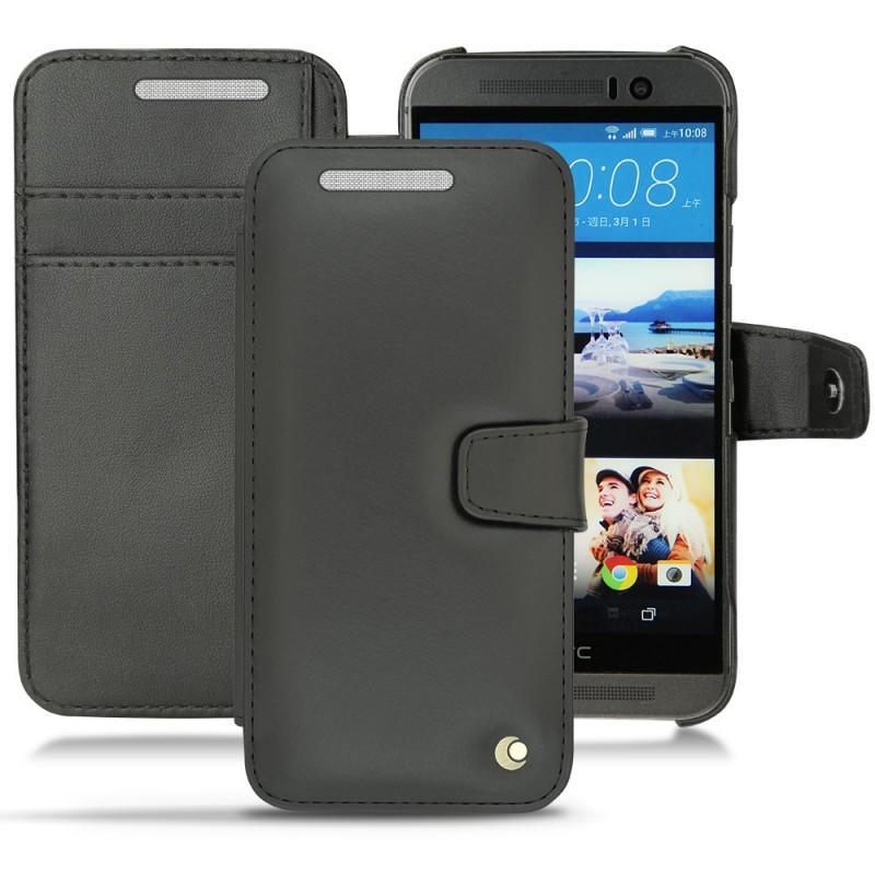 レザーケース HTC One M9 - Noir ( Nappa - Black ) 