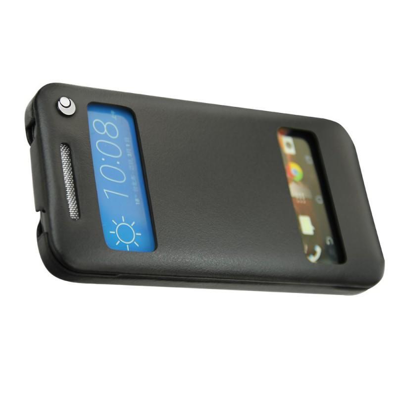Housse cuir HTC One M9