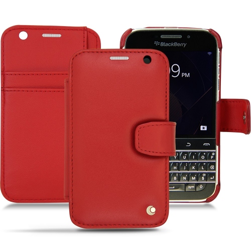 Capa em pele Blackberry ClassicRouge ( Nappa - Pantone #d50032 ) 