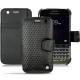 Housse cuir Blackberry Classic - Serpent nero
