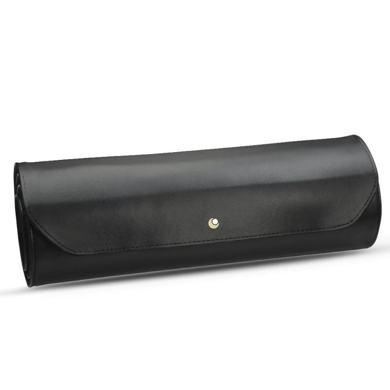 Estuche de cuero para relojes - Noir ( Nappa - Black ) 