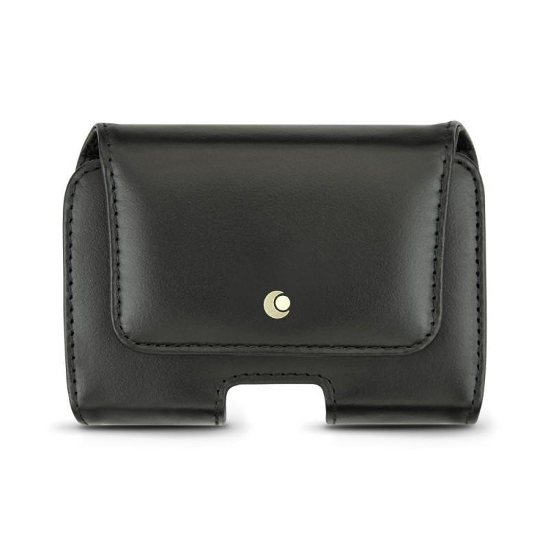 Custodia di cuoio  universale XXL per dispositivi fotografici - Noir ( Nappa - Black ) 