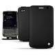 レザーケース Blackberry Classic - Ebène ( Sleek P C12 - Black ) 