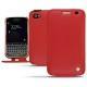 Housse cuir Blackberry Classic - Rouge ( Nappa - Pantone 199C ) 
