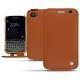 レザーケース Blackberry Classic - Marron ( Nappa - Pantone 1615C ) 