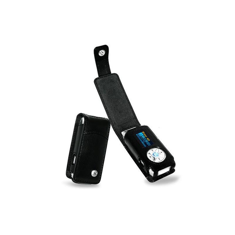 Lederetui Trekstor ibeat Organix - i-bead 400  - Noir ( Nappa - Black ) 
