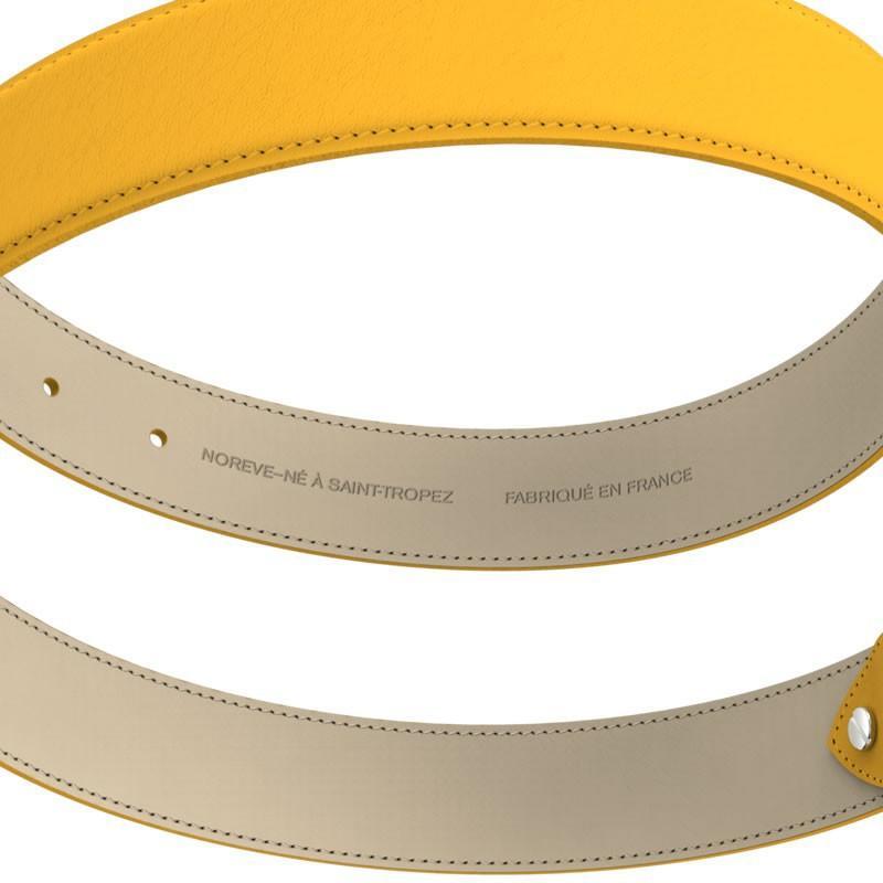 Men's Noreve leather belt - Griffe 3