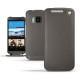 HTC One M9 leather case - Anthracite ( Pantone 424C ) 