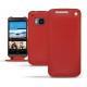 Capa em pele HTC One M9 - Rouge ( Nappa - Pantone 199C ) 