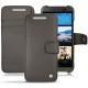 Capa em pele HTC One M9 - Anthracite ( Pantone 424C ) 