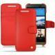 Housse cuir HTC One M9 - Tomate ( Pantone 187C ) 