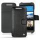 Housse cuir HTC One M9 - Serpent nero