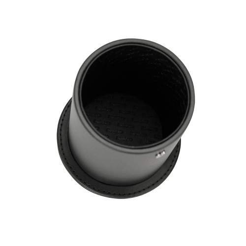                                                                                                                     Leather pen pot - round
                                                                                                              