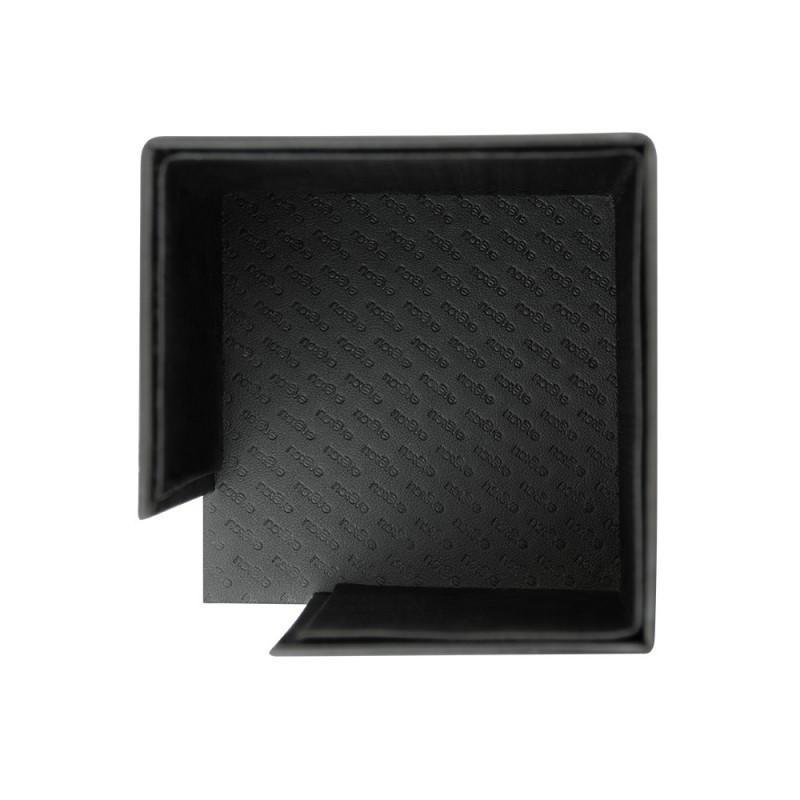 Contenitore per carta in cuoio - 9 x 9 cm