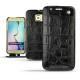 Capa em pele Samsung SM-G920A Galaxy S6 - Crocodile nero