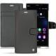 Housse cuir Wiko Ridge Fab - Noir ( Nappa - Black ) 