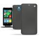 硬质真皮保护套 Microsoft Lumia 640 XL - 640 XL Dual Sim - Noir ( Nappa - Black ) 