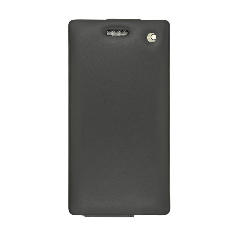 Housse cuir Wiko Ridge