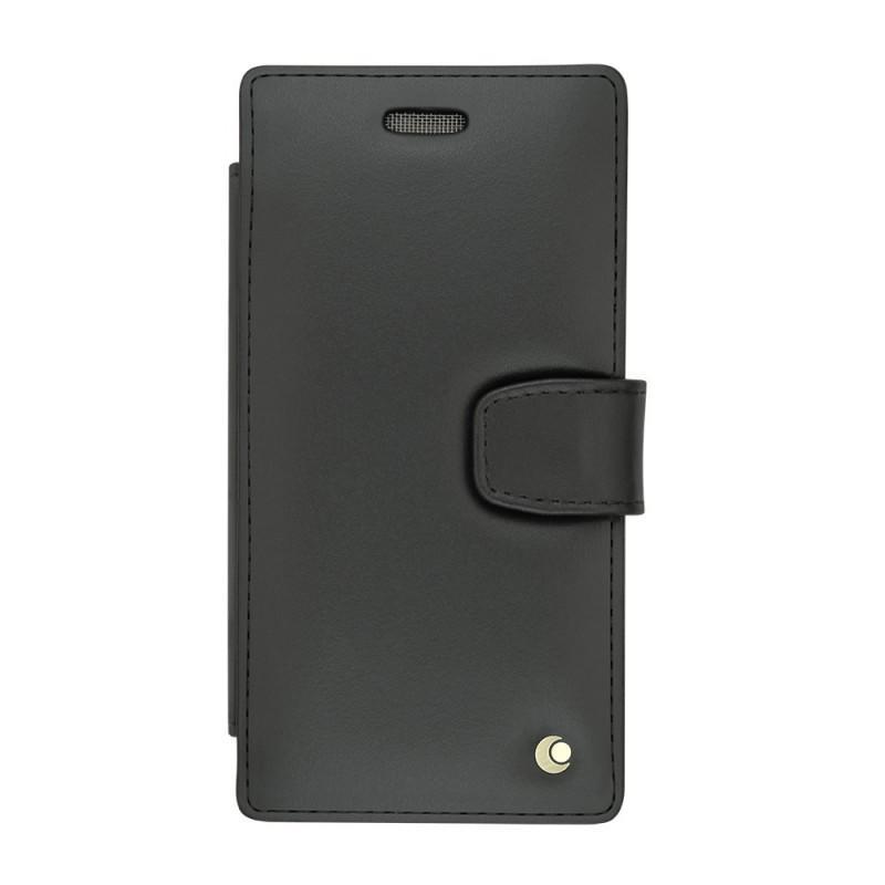Housse cuir Wiko Ridge