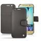 Capa em pele Samsung SM-G920A Galaxy S6 - Anthracite ( Pantone 424C ) 