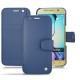 Custodia in pelle Samsung SM-G920A Galaxy S6 - Indigo ( Pantone 303U ) 