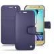 Capa em pele Samsung SM-G920A Galaxy S6 - Cobalt ( Pantone 2766C ) 