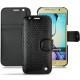 Funda de piel Samsung SM-G920A Galaxy S6 - Serpent nero