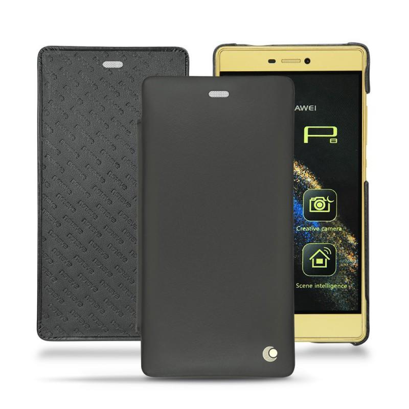 Lederschutzhülle Huawei Ascend P8 - Noir ( Nappa - Black ) 