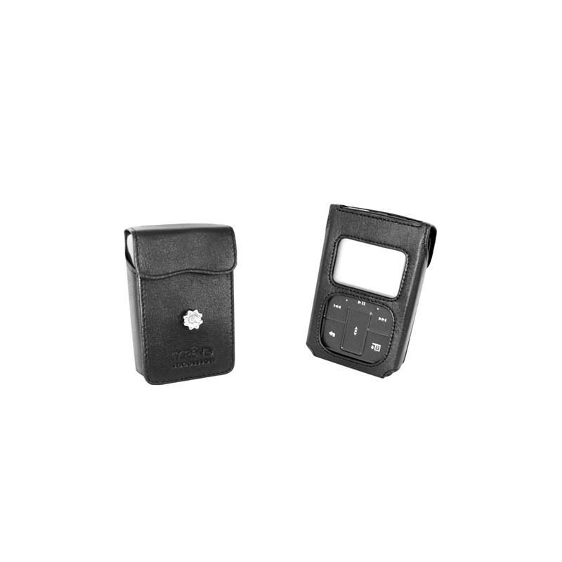 レザーケース Creative Zen 20Gb  - Noir ( Nappa - Black ) 