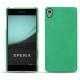 Funda de piel Sony Xperia Z3+ - Xperia Z4 - Menthe vintage ( Pantone 562C ) 