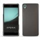 Capa em pele Sony Xperia Z3+ - Xperia Z4 - Anthracite ( Pantone 424C ) 