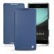 Housse cuir Sony Xperia Z3+ - Xperia Z4 - Indigo ( Pantone 303U ) 
