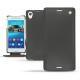 Sony Xperia M4 Aqua leather case - Noir ( Nappa - Black ) 