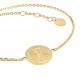 Women's gold bracelet
