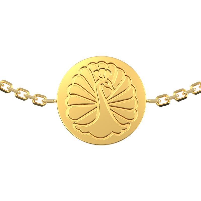 Pulsera de oro de mujer