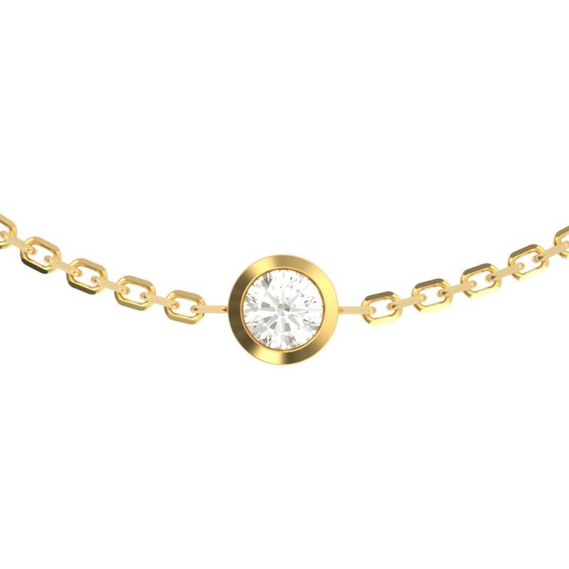 Pulsera de oro de mujer