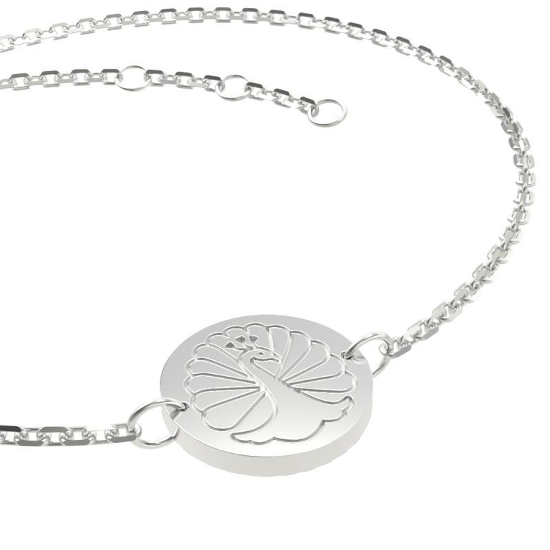 Women's silver bracelet