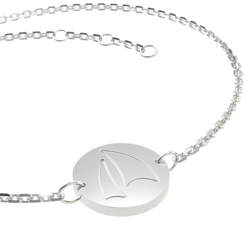Women's silver bracelet