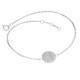 Women's silver bracelet