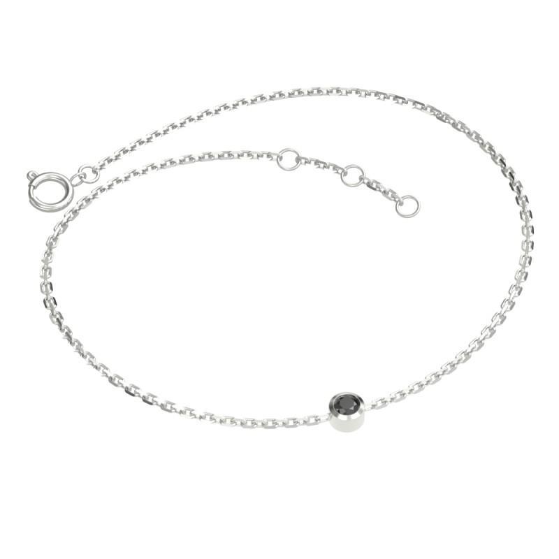 Pulsera de plata de mujer
