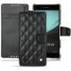 硬质真皮保护套 Sony Xperia Z3+ - Xperia Z4 - Noir - Couture ( Nappa - Black ) 