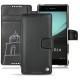 硬质真皮保护套 Sony Xperia Z3+ - Xperia Z4 - Negre poudro
