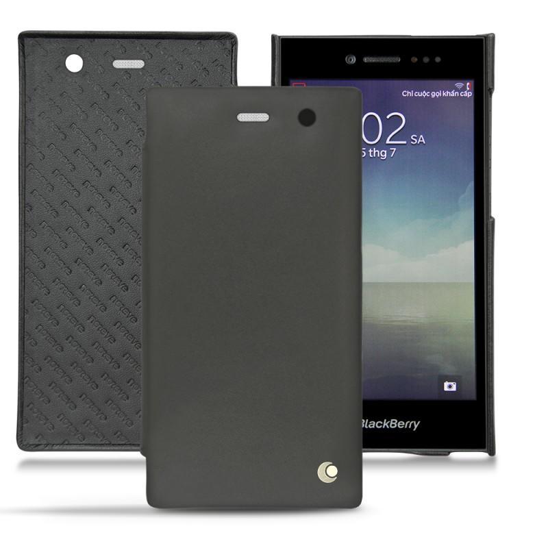Capa em pele Blackberry Leap - Noir ( Nappa - Black ) 