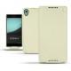 Sony Xperia Z3+ - Xperia Z4 leather case - Ivoire ( Sleek P C12 - White ) 